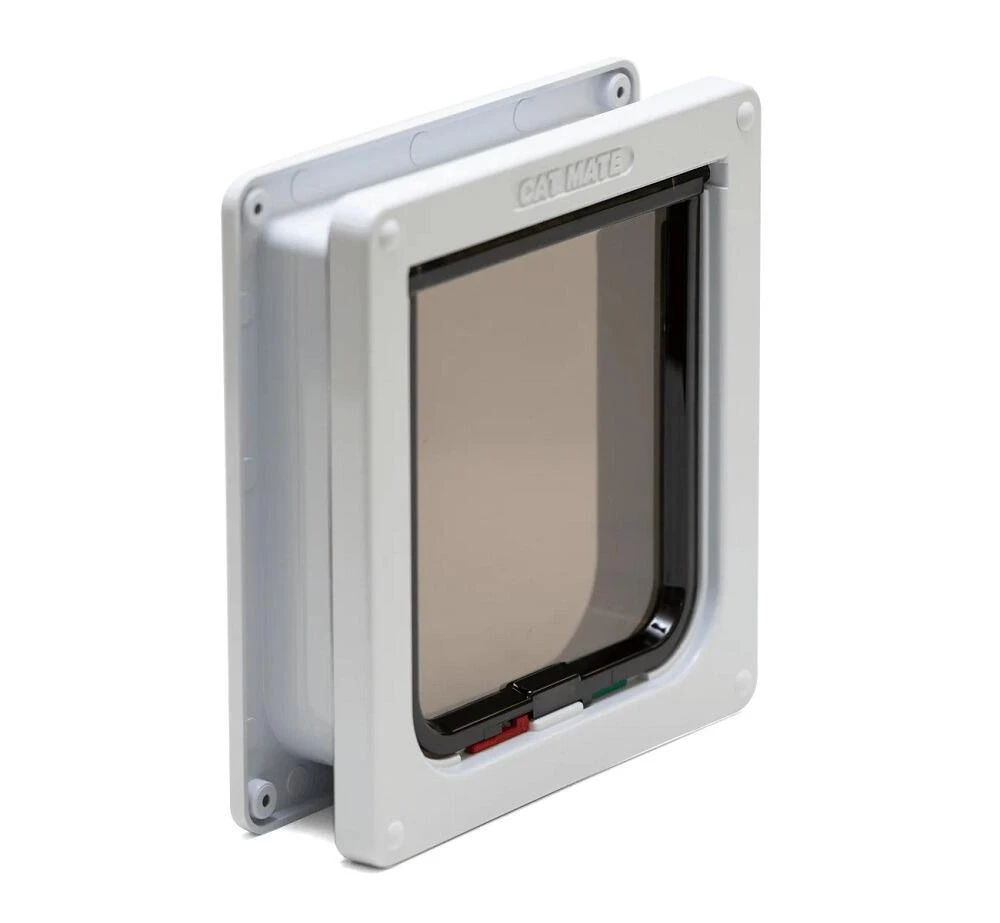 PET MATE Cat Mate Cat Flap 4-Way Locking With Door Liner - Image 3