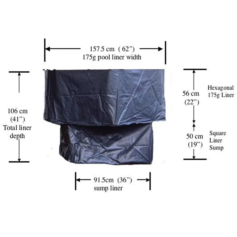 Norlog 260 Gallon Raised Koi Pond - Image 4