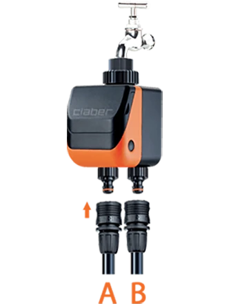 Claber 8410 Aquadue Duplo Water Timer - Image 4