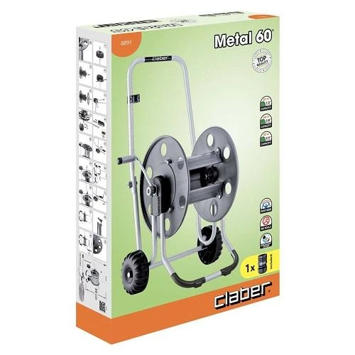 Claber Metal 60 Hose Reel - 8891 - Image 2