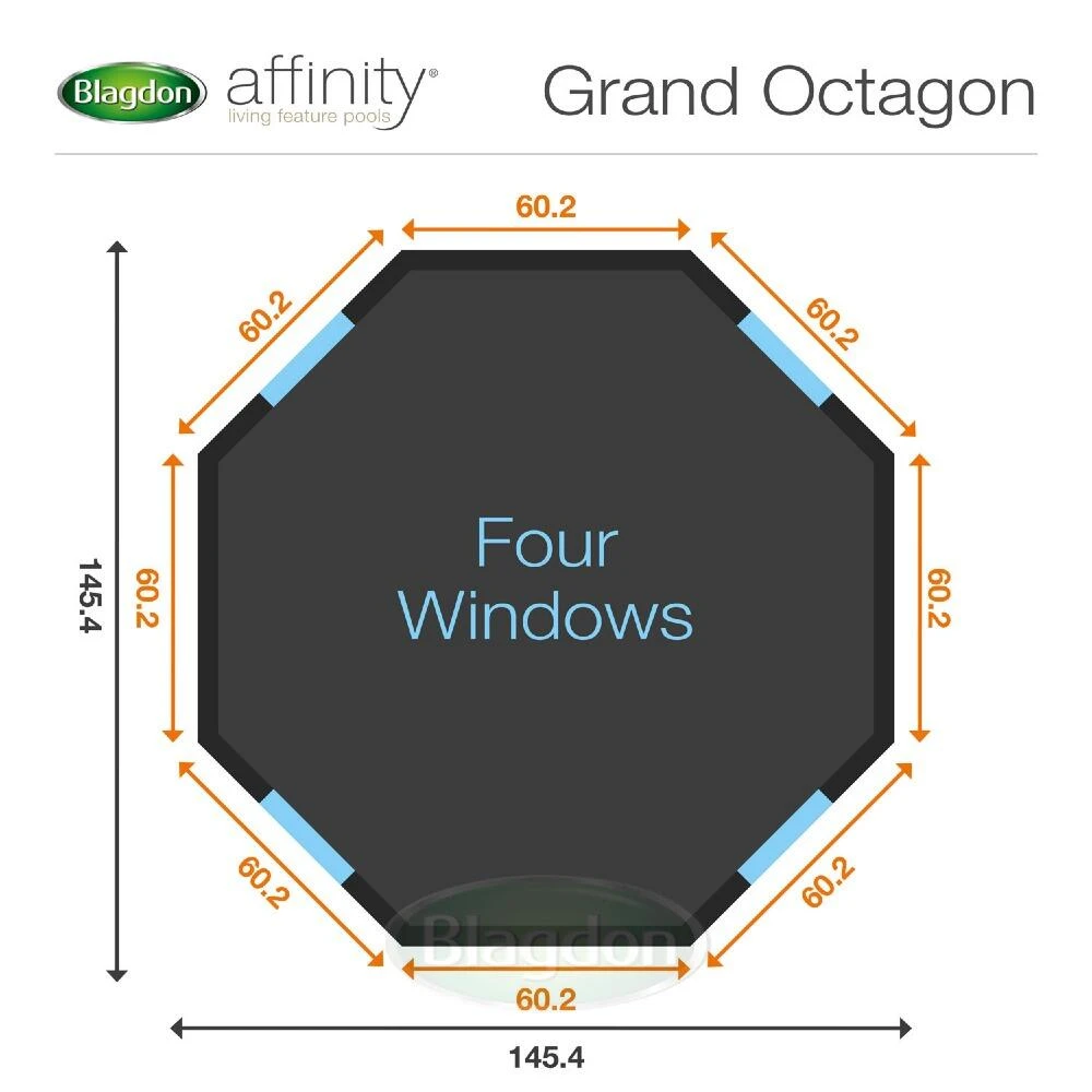 Blagdon Affinity Grand Octagon - Mocha Pond - Image 4