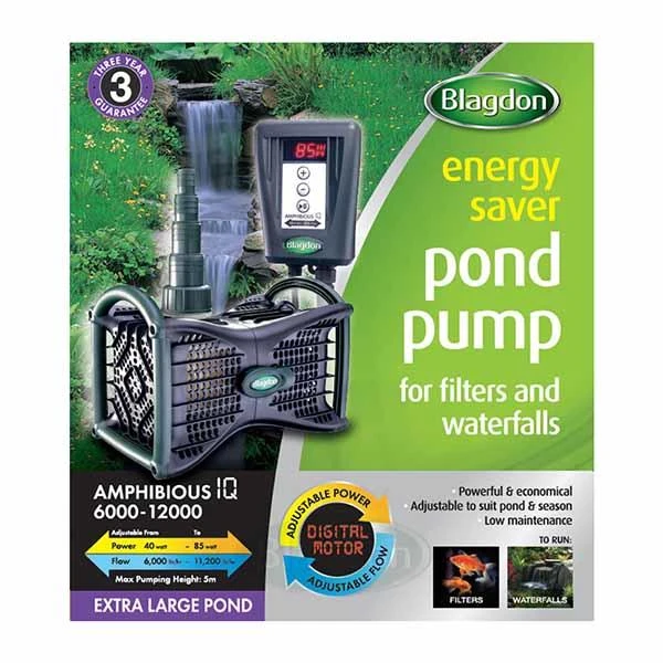 Blagdon Amphibious IQ Pond Pump 6000-12000 - 1056137 - Image 2