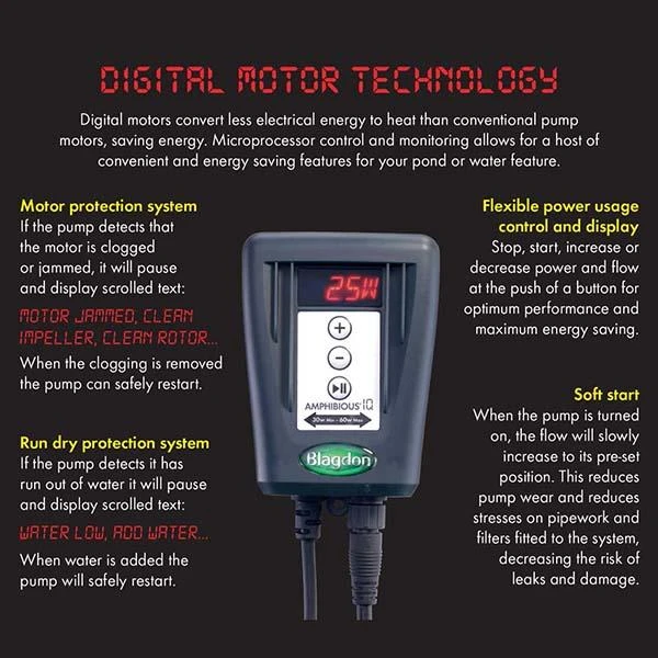 Blagdon Amphibious IQ Pond Pump 3000-6000 - 1056113 - Image 4