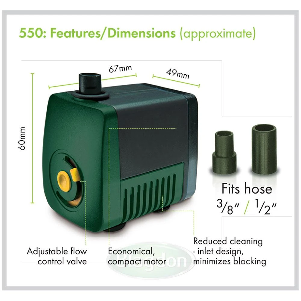 Blagdon Feature Pump 550 - Image 2