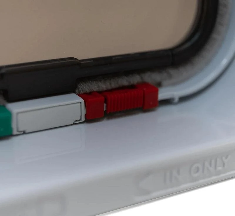 PET MATE Cat Mate Cat Flap 4-Way Locking With Door Liner - Image 5