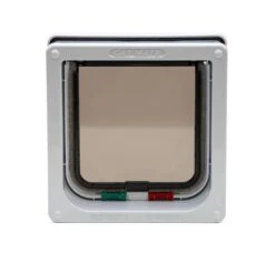PET MATE Cat Mate Cat Flap 4-Way Locking With Door Liner