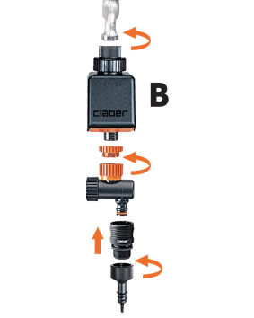 Claber Irrigation Drip Kit With Logica Timer - 90766 - Image 3