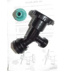 Water Butt Tap With Large Handle