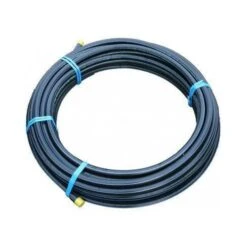 Black MDPE Water Pipe 25mm X 50 Meters