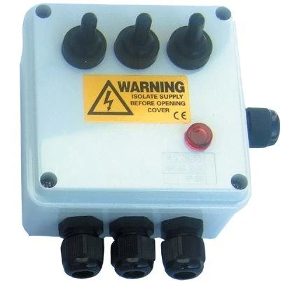 3 Way Weatherproof Electric Junction Box